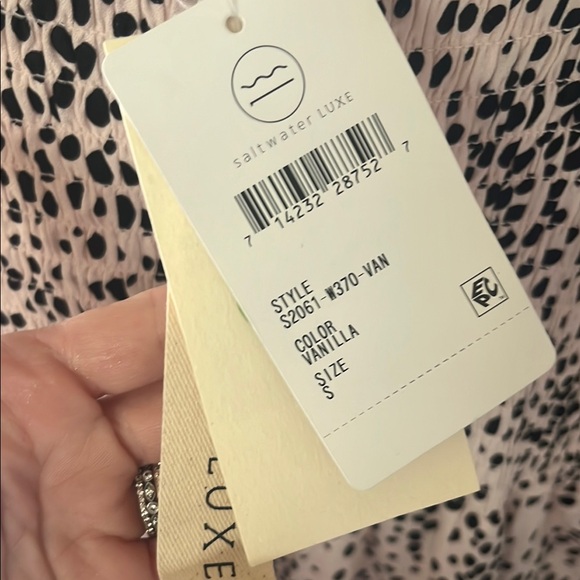 Small NWT - Saltwater LUXE Faith Tank Midi Dress - Picture 4 of 10